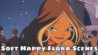 WINX CLUB soft happy flora moments for your edits (season 1)
