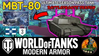 MBT-80 II Ultimate Season Pass Tank II 11k & 13.9k Combined! II  Battlefronts Season II WoT Console