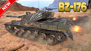 NEW Chinese BZ-176 in tier 10 battle - World of Tanks