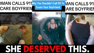 Woman Calls The Police On Her BoyFriend And Instantly REGRETS IT