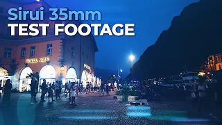 Sirui 35mm Anamorphic Lens TEST FOOTAGE (pure cinematography)