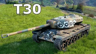 World of Tanks T30 - 9 Kills 7,9K Damage