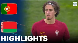 Portugal vs Belarus | Highlights | U21 Euro Qualification 13-10-2023