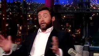 David Letterman   Hugh Jackman's Naked Spa Faux Pas While Filming The Wolverine