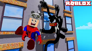 Örümcek Adam Oldum!! Süper Kahraman Seç ve Savaş - Panda ile Roblox Marvel and DC Super Heroes