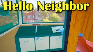 Hello Neighbor Респаун в вагонетке