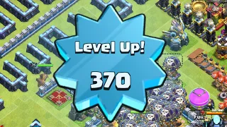 LEVEL 370 IN CLASH OF CLANS!!! | The 200 Club