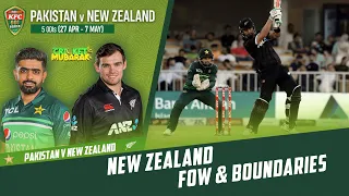 Let's Recap New Zealand's Fall of Wickets And Boundaries | 2nd ODI 2023 | PCB | M2B2T