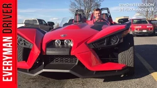 2015 Polaris Slingshot 3-Wheeler Motorcycle on Everyman Driver