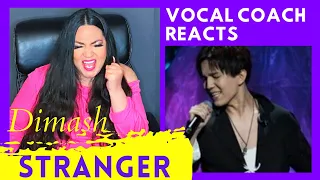 DIMASH Stranger Vocal Coach Reaction/ Димаш реакция Stranger