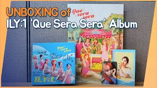 UNBOXING of ILY:1 'Que Sera Sera' Album