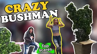 OMG SHE SCREAMED LOUD!!  Best Of Bushman Prank