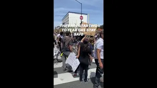 timothee chalamet at black lives matter protests via his instagram story