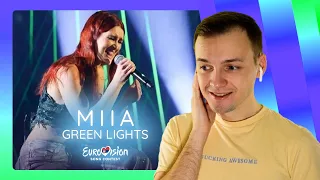 MELODI GRAND PRIX 2024: I reacted to "Green Lights" by Miia | LIVE Performance Heat 3 Norway