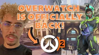 OVERWATCH 2 IS BACK! BATTLE ROYALE MODE? REWORKS, NEW MAPS, PvP, STORY MODE | BLIZZCON 2021 REACTION