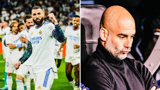 REAL MADRID 3-1 MANCITY ILS SONT INCROYABLES LES BANDITS DE BENZEMA ! PEP GUARDIOLA ÉCHOUE ENCORE