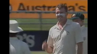 ARCHIVE MINI - Billy the kid! Craig McDermott cleans up India with 5 wickets 1st Test Gabba 1991/92