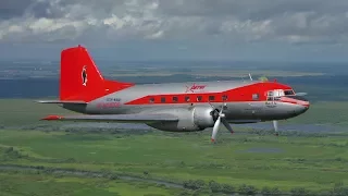 Mission ILYUSHIN IL-14 (1957 made - Air to Air and from Cockpit)