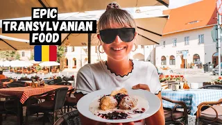 Is ROMANIAN Food Worth the HYPE?! First Time Trying TRANSYLVANIAN Food in SIBIU, Romania!