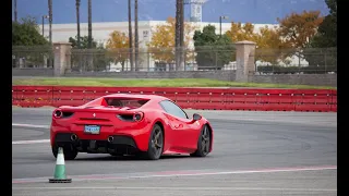 Exotics Racing Los Angeles in Ferrari 488 GTB