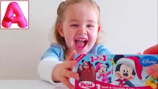 Mickey Mouse Zaini Disney surprise eggs Яйца с сюрпризом Микки Маус новогодние Дисней