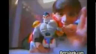 Action figure commercials