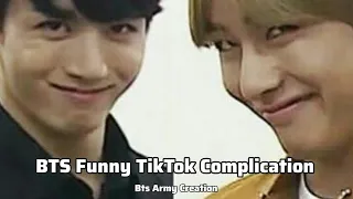 BTS funny TikToks Complication #bts #funnyvideoshorts #btsfunny #kimtaehyung