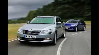 Škoda Superb vs Ford Mondeo crash test