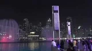 Dubai Fountain Time To Say Goodbye