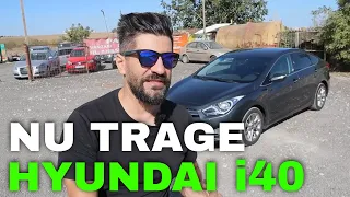 Verificare masina second hand: Hyundai i40 care nu trage bine. Constanta.