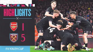 Arsenal 1-5 West Ham | Hammers Outgun Arsenal To Win 2023 FA Youth Cup | FA Youth Cup Highlights