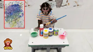 Artist YoYo JR draw his first picture