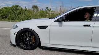 BMW M5 F10 Bolt Ons 93 vs BMW M340i Downpipe E50