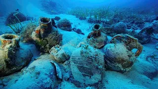 58 shipwrecks with over 300 treasures are found in Greece