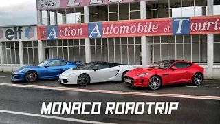 Driving my V8 F-Type to Monaco