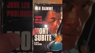 Jean Claude Van Damme Sudden Death, VHS Blu-ray Style, Esc Editions #shorts #movie #unboxing