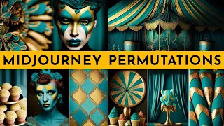 Midjourney Permutation Prompts - How & Why to Use The New Feature!