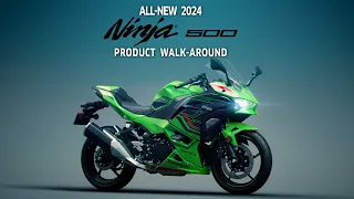 The All-New 2024 Kawasaki Ninja 500 | Product Walk-Around