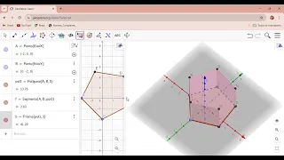 Prisma de base pentagonal  construção e planificação