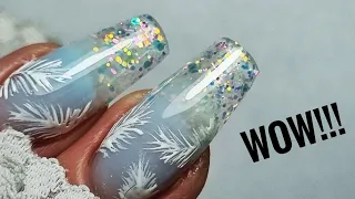 winter WOW // Nail ART design