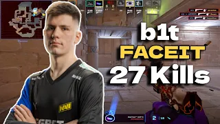 b1t 27 Kills (Anubis) FACEIT Ranked June 05, 2024 | CS2 POV