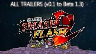 Super Smash Flash 2 | All Trailers (v0.1 to Beta 1.3)