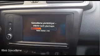 Renault R-link Güncelleme Nasıl Yapılır?