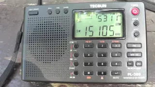 DXpedition BBC French ascencion Islands on Tecsun Receivers