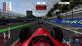 Formula One 06 • Interlagos HD Upscaled Gameplay • PS2