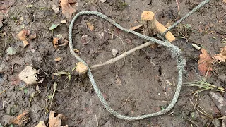 How To: Spring Snare Trap Demo for Birds/Animals