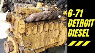 6 71 DETROIT DIESEL START UP #Detroit