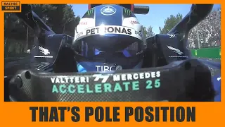 Valtteri Bottas Very Happy Team Radio After Pole Position | F1 2021 Mexican GP