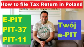 How to file Income Tax Return in Poland | E-PIT | PIT-37 | PIT-11