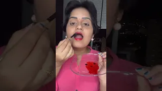 Let's try DIY peel off lipstick Hacks #shorts #makeup #hacks #lipstick #makeupchallenge #lipgloss